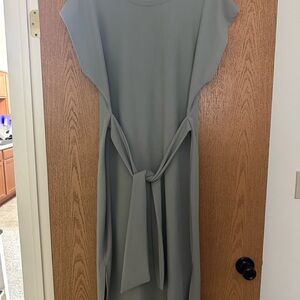 Showpo Asymmetrical Gray Dress